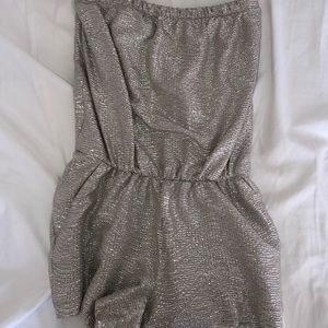 Lily Pulitzer Gold romper